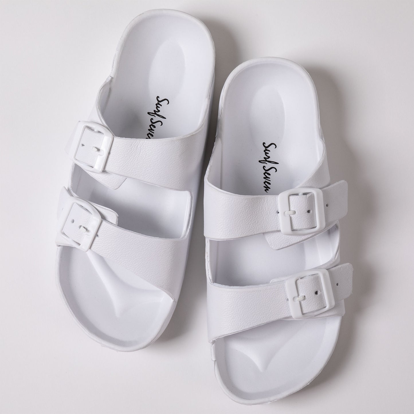 Women's Double Buckle Slide Sandals