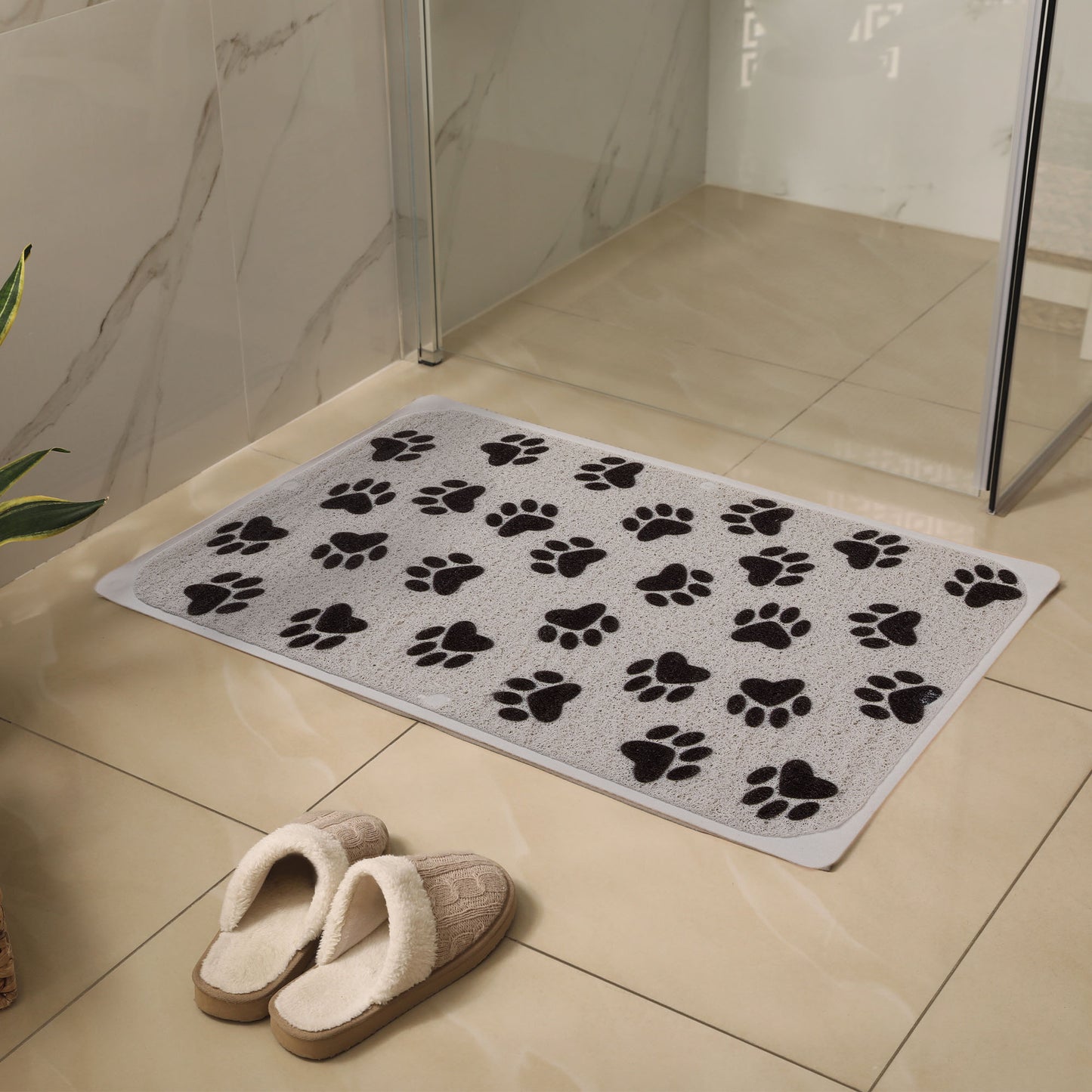 Paw Print Hydro Tub & Shower Mat