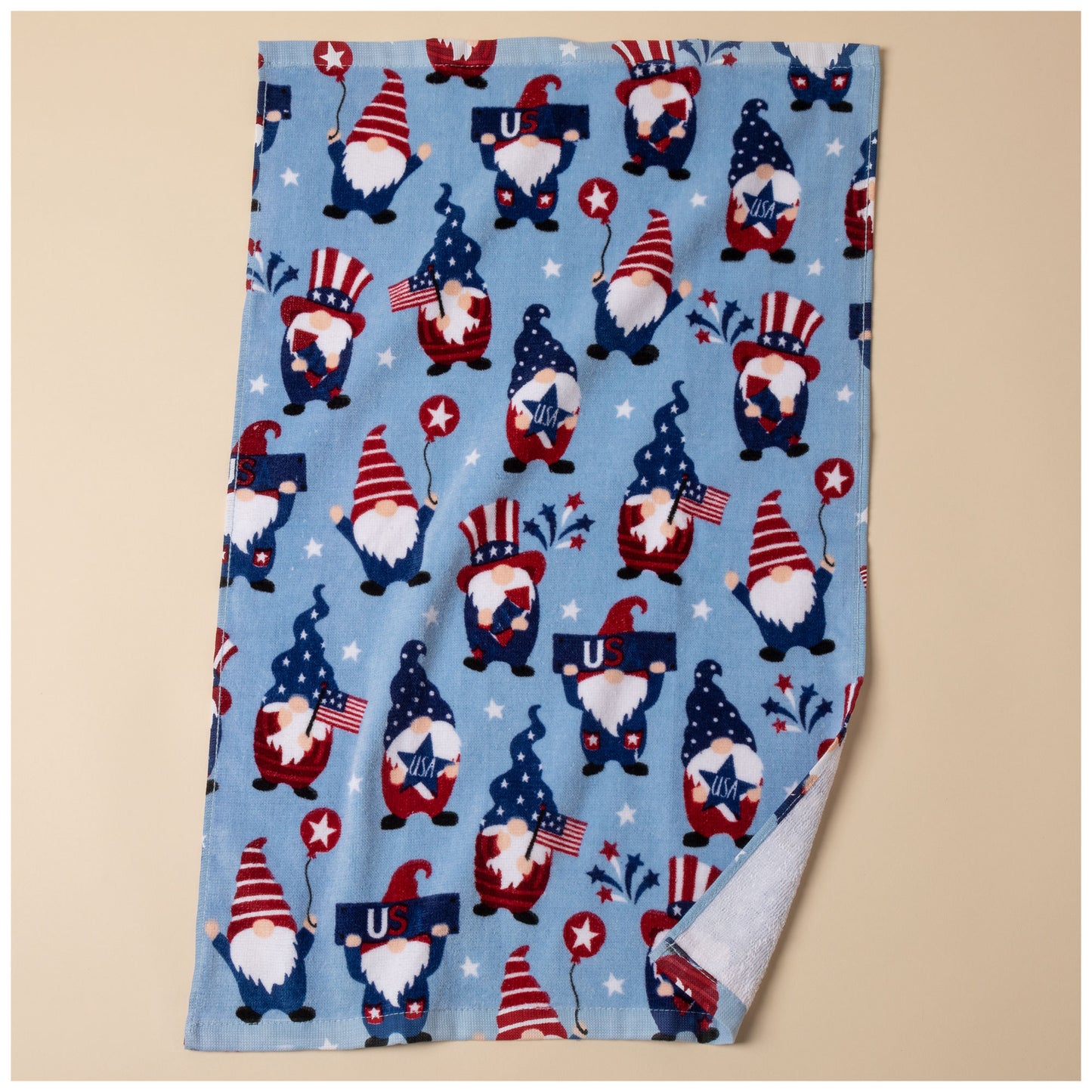 Gnome Toss USA Kitchen Towel