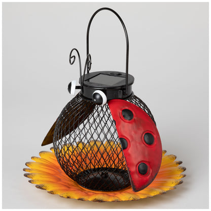 Cute As A Bug & Flower Hanging Bird Feeder