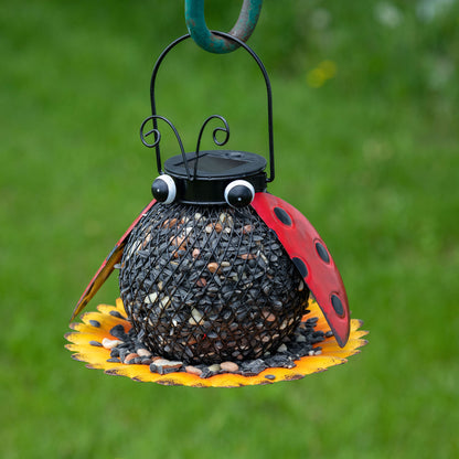 Cute As A Bug & Flower Hanging Bird Feeder