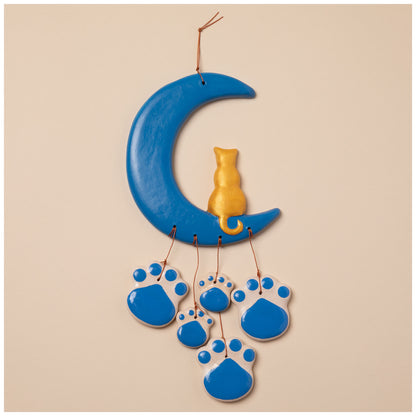 Pet Moonlight Ceramic Wind Chime