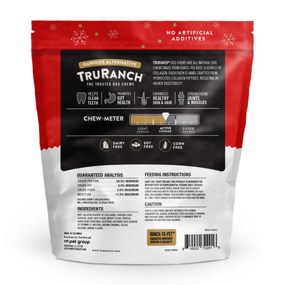 TruRanch&reg; Collagen Turkey Duck Chicken Kabob Dog Chews