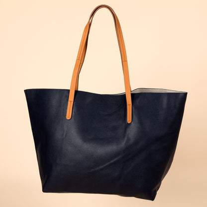 Vegan Leather Tote Bag