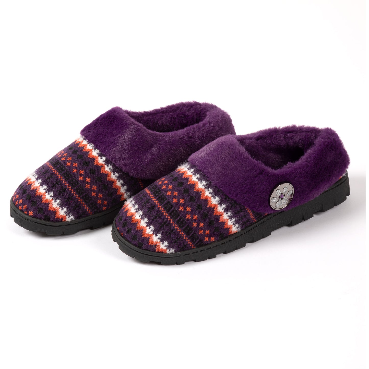 Paw Knit Clog Slippers