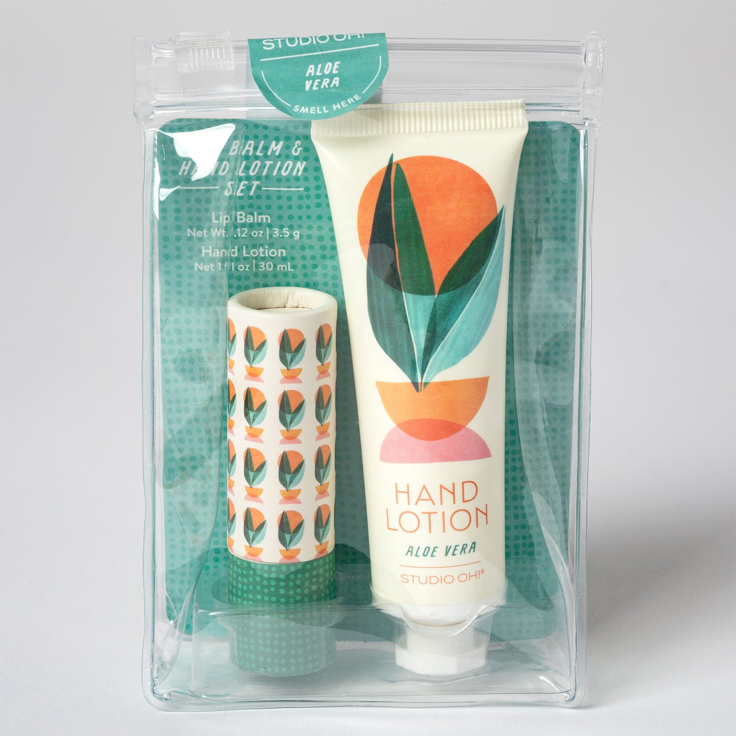 Aloe Vera Hand Lotion & Lip Balm Gift Set