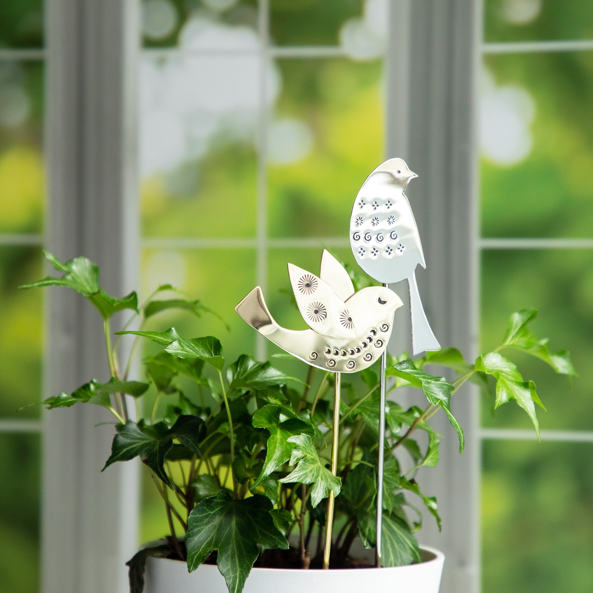 plant pot stakes Pretty Birds Handmade Pot Stakes