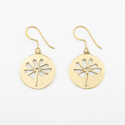 Birth Month Flower Earrings