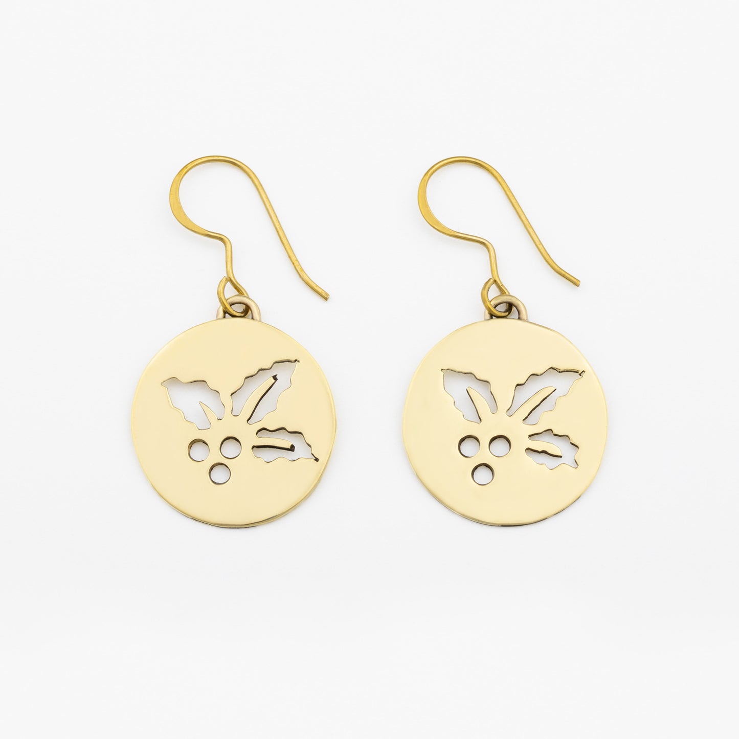 Birth Month Flower Earrings