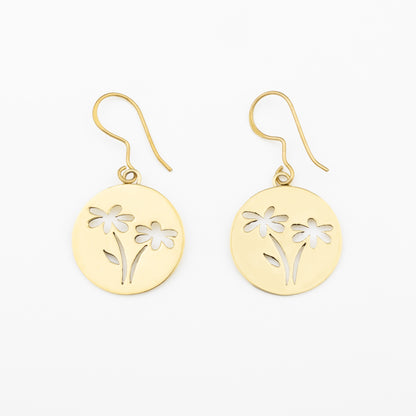 Birth Month Flower Earrings