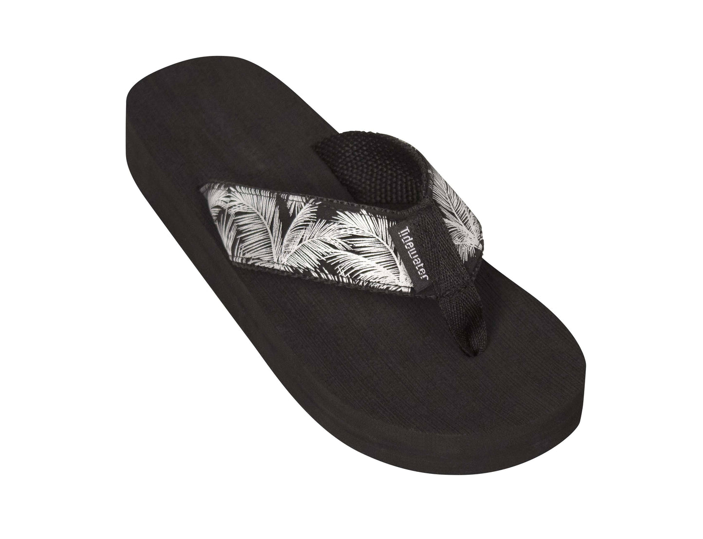 Palm Silver Flip Flops