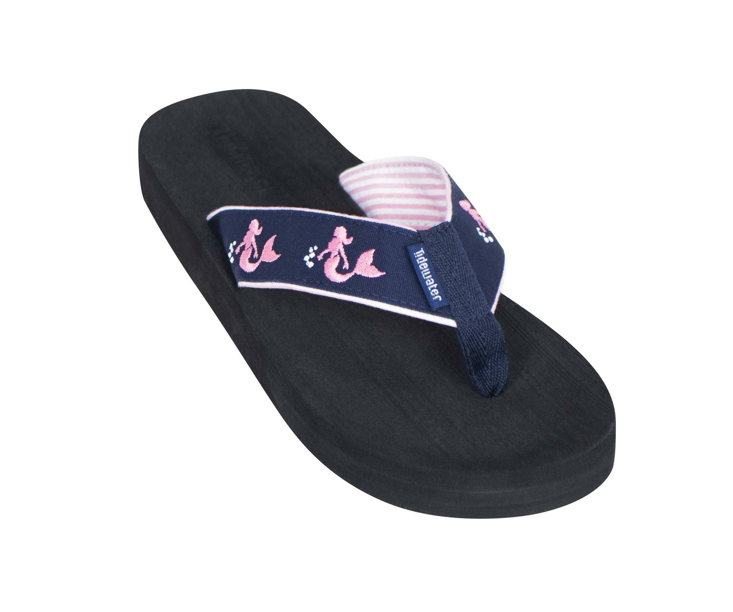 Pink Mermaid Flip Flops