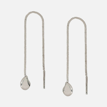 Pure Sterling Silver Long Earwire Earring