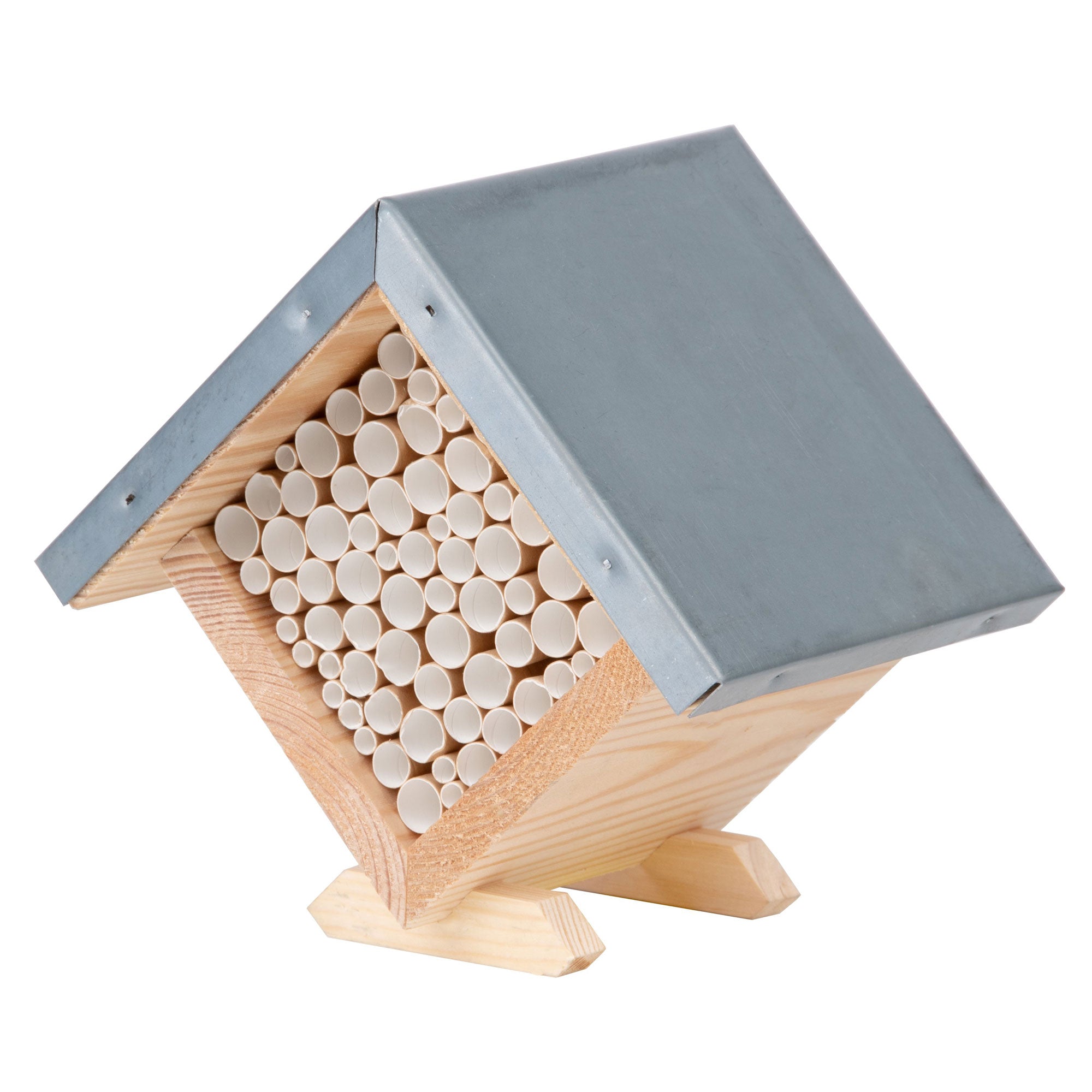 Esschert Design Wood & Metal Bee House | GreaterGood