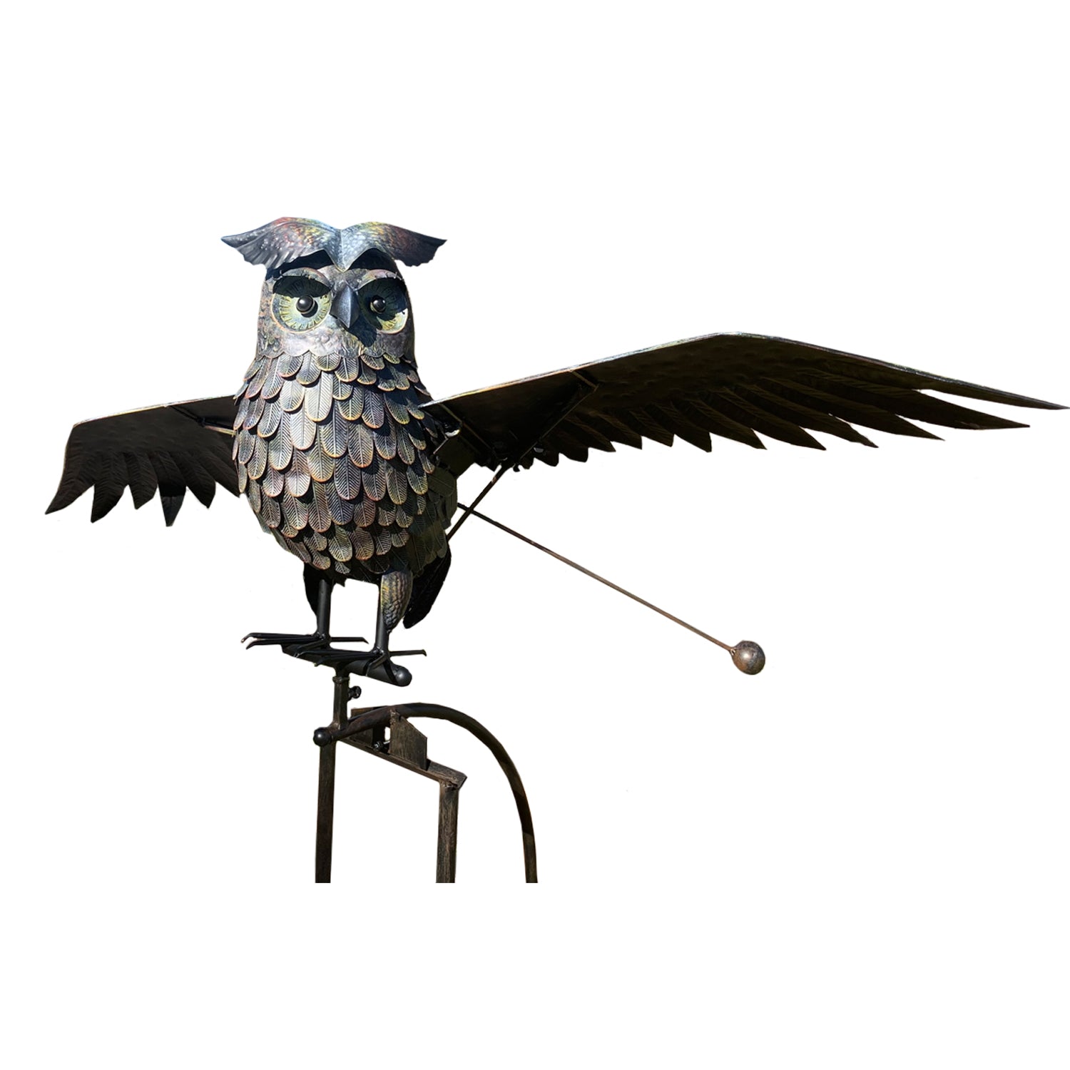 Metal Owl Rocker, Large | GreaterGood