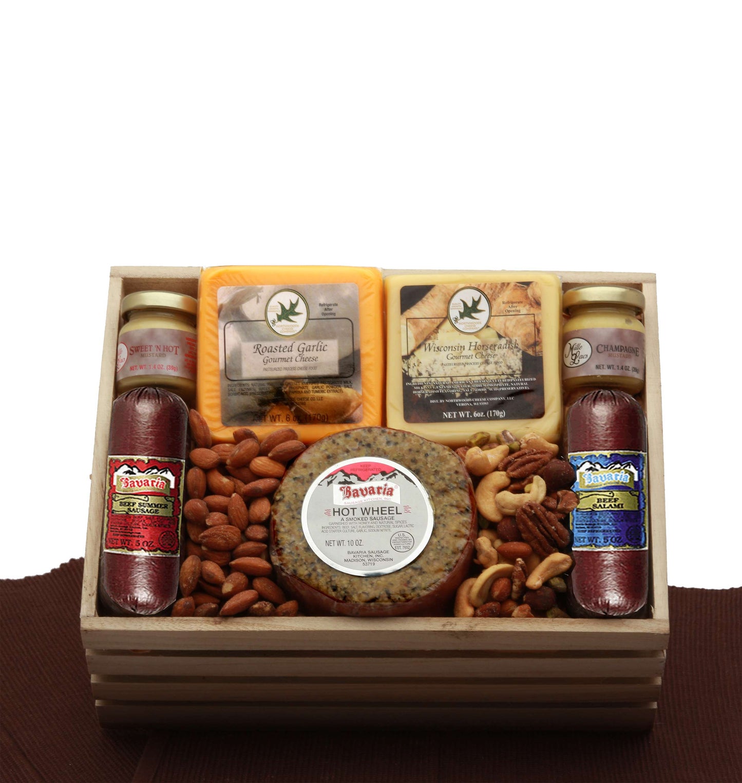 Premium Selections Meat & Cheese Gift Crate