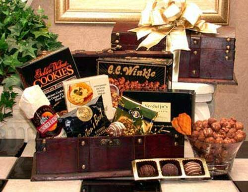 Gourmet Desk Caddy Gift Basket