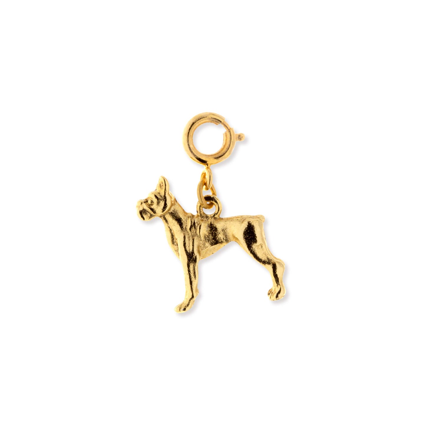 1928 Jewelry&reg; 14K Gold Dipped Boxer Dog Charm