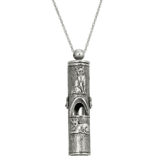 1928 Jewelry&reg; Pewter Cat Whistle  30 In.