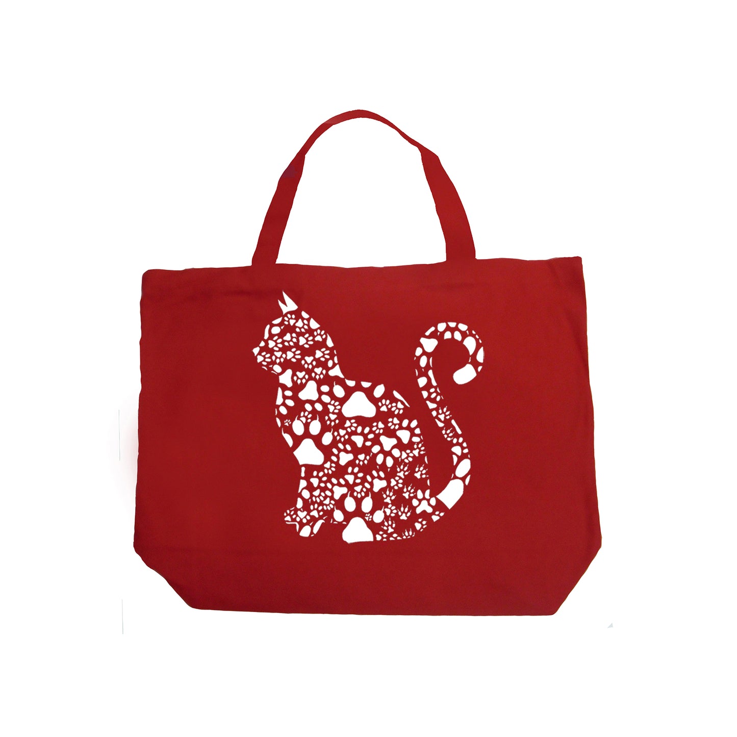 Cat Claws - Large Word Art Tote Bag