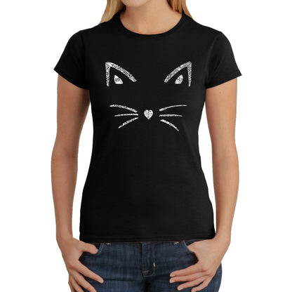 Whiskers  - Women's Word Art T-Shirt