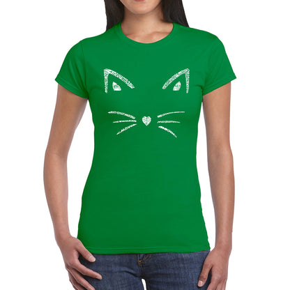 Whiskers  - Women's Word Art T-Shirt