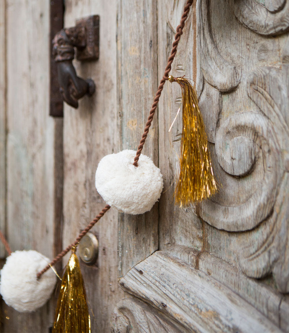 Gum Ball Tassel Garland