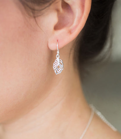 Shanasa Sterling Silver Charm Earrings