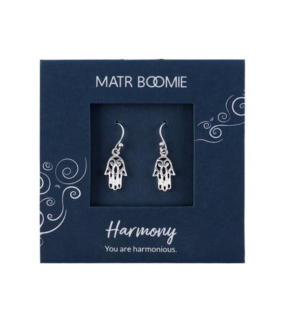 Shanasa Sterling Silver Charm Earrings