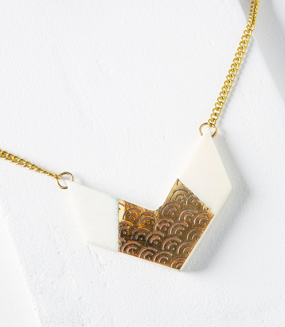 Anika Chevron Necklace
