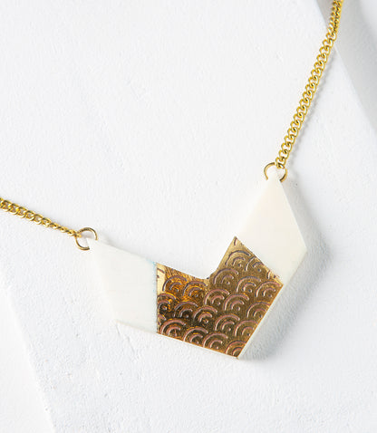 Anika Chevron Necklace