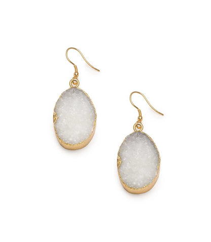 Rishima Druzy Drop Earrings