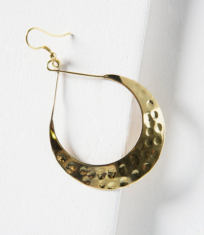 Lunar Crescent Earrings