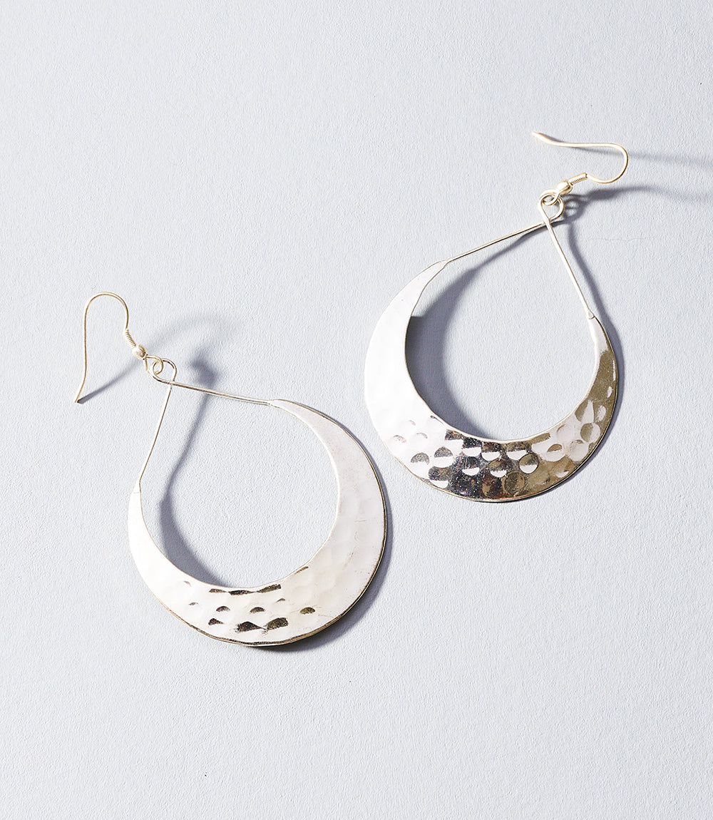 Lunar Crescent Earrings