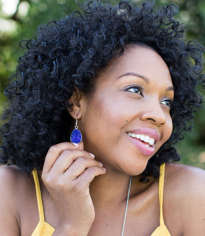 Rishima Druzy Drop Earrings