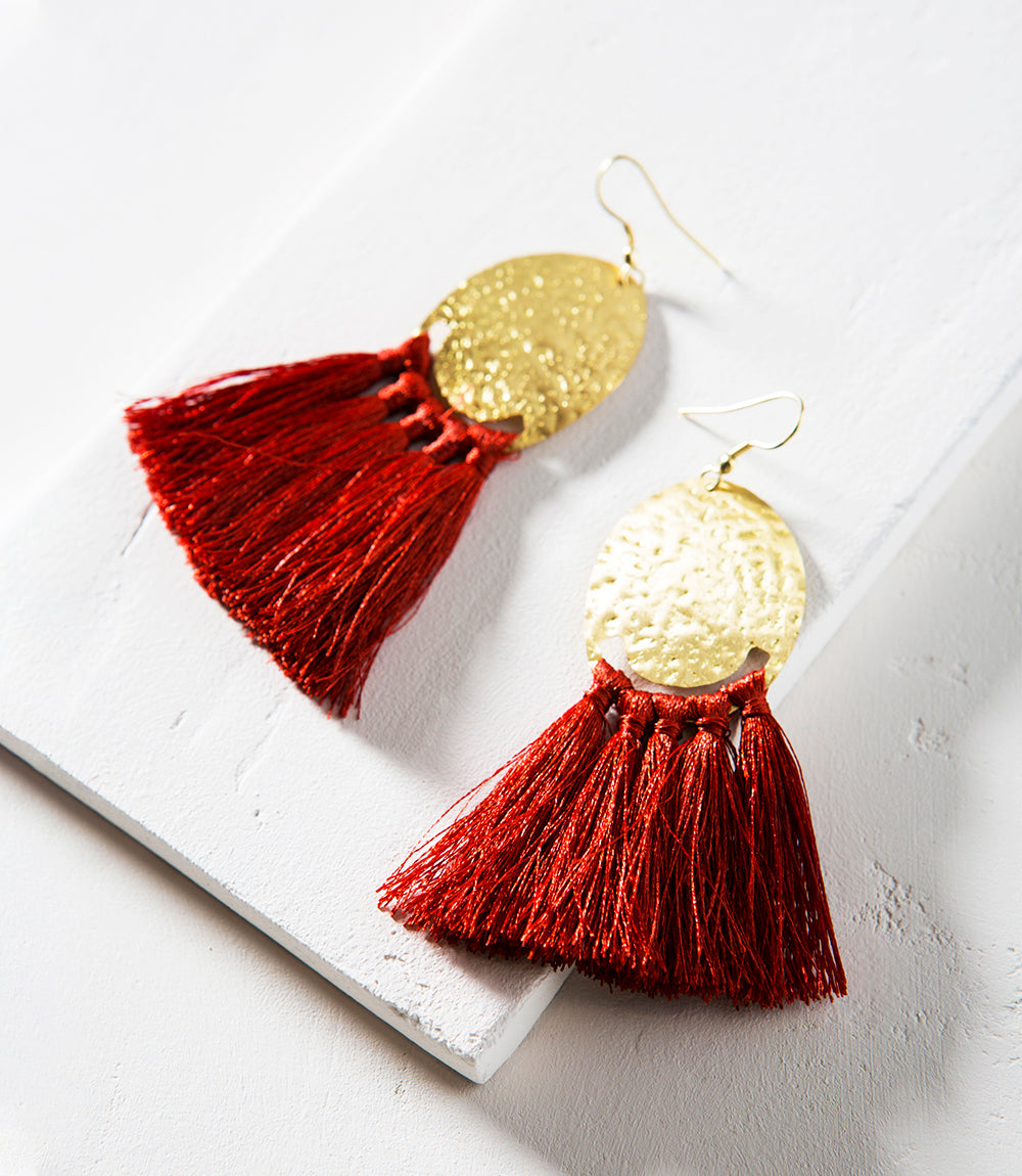 Nihira Tassel Earrings