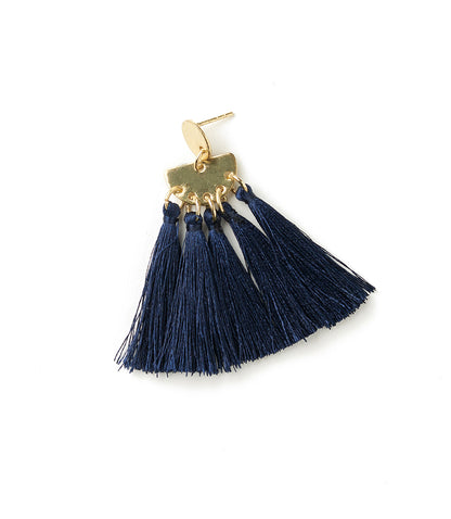 Danu Earrings - Lush Navy