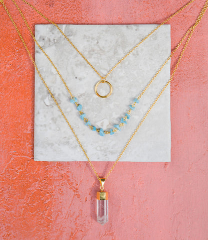 Indira Crystal Necklace