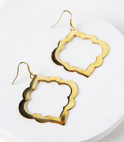 Ashram Window Earrings