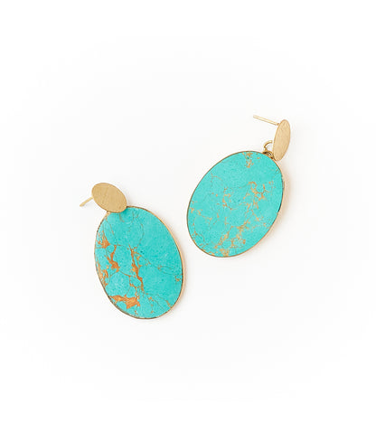 Sandhya Earrings - Coin