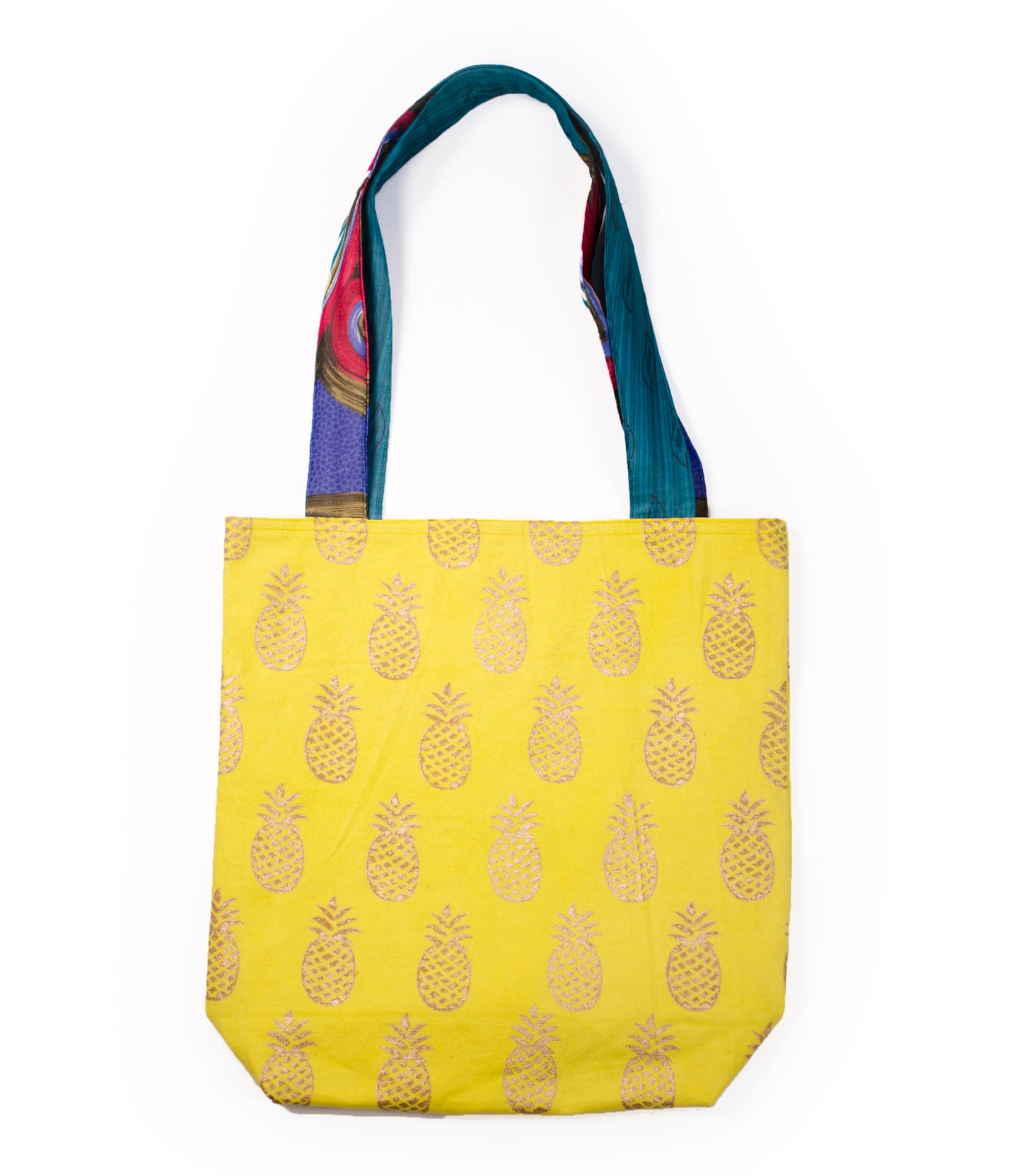 Metallic Print Tote