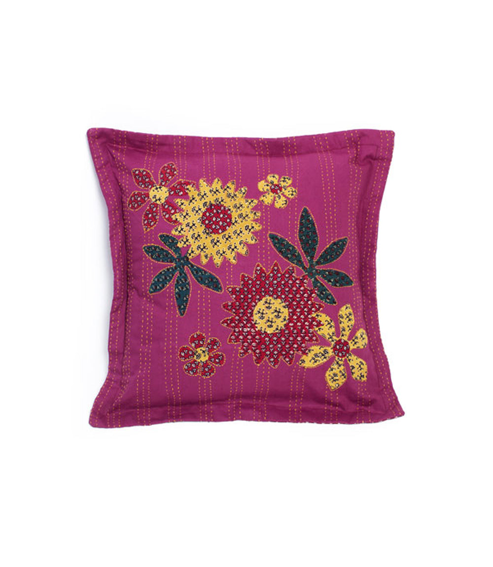 Kantha Pillow