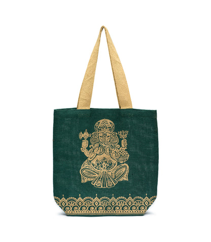 Metallic Print Tote