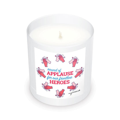 Applause for Our Frontline Heroes Candle