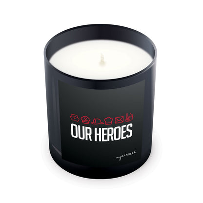 Our Heroes Candle