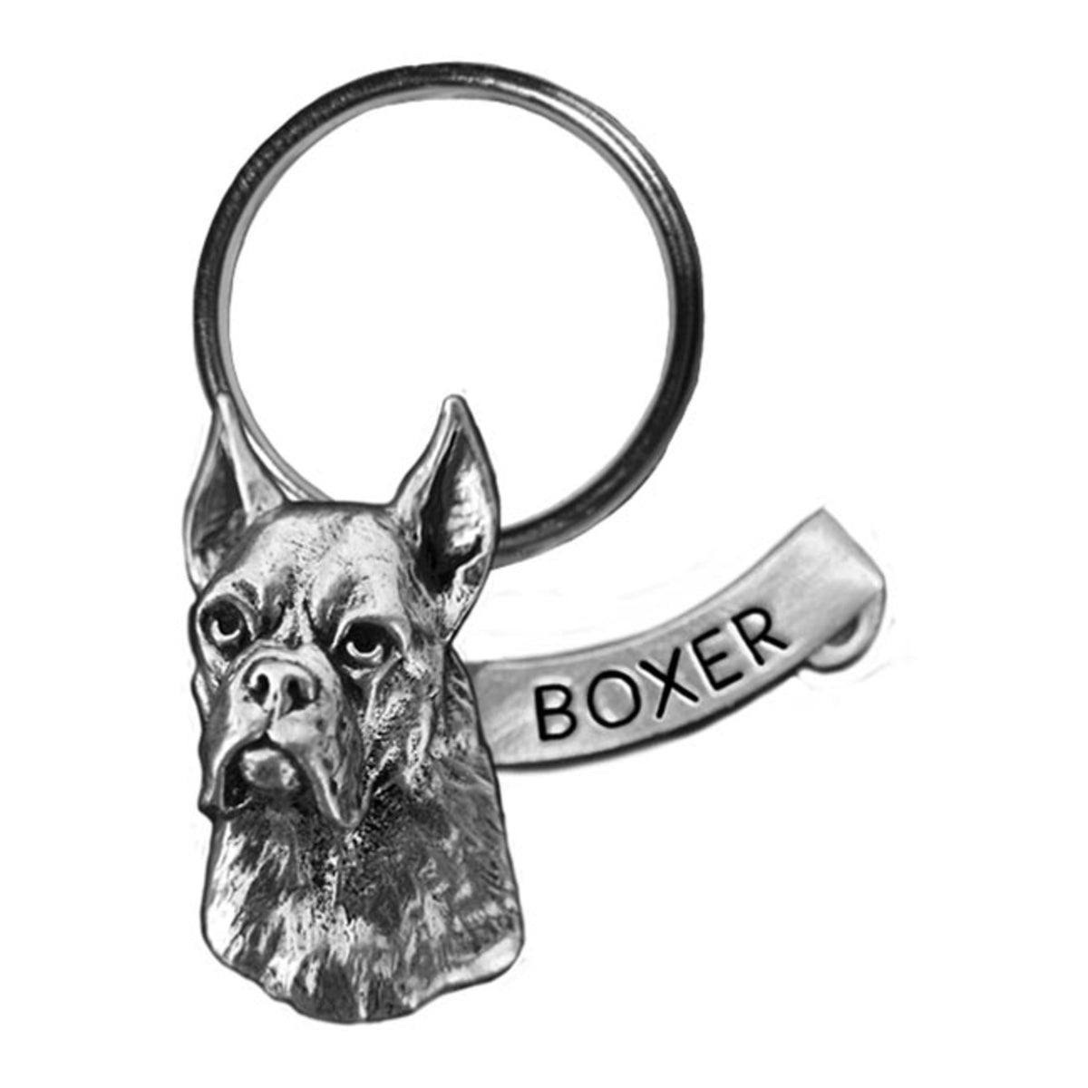 New-Spin Metal Casting Boxer Keychain | GreaterGood