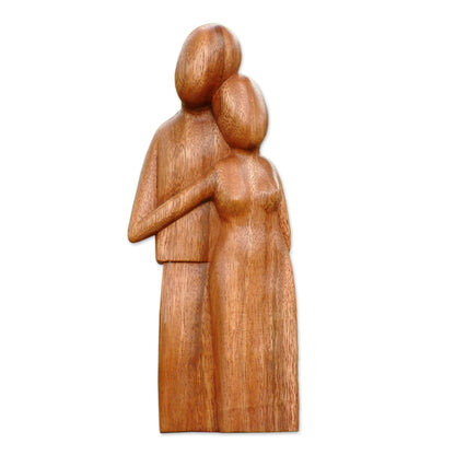 Young Family Wood sculpture