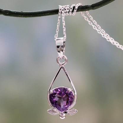 Sweet Spirit Amethyst pendant necklace