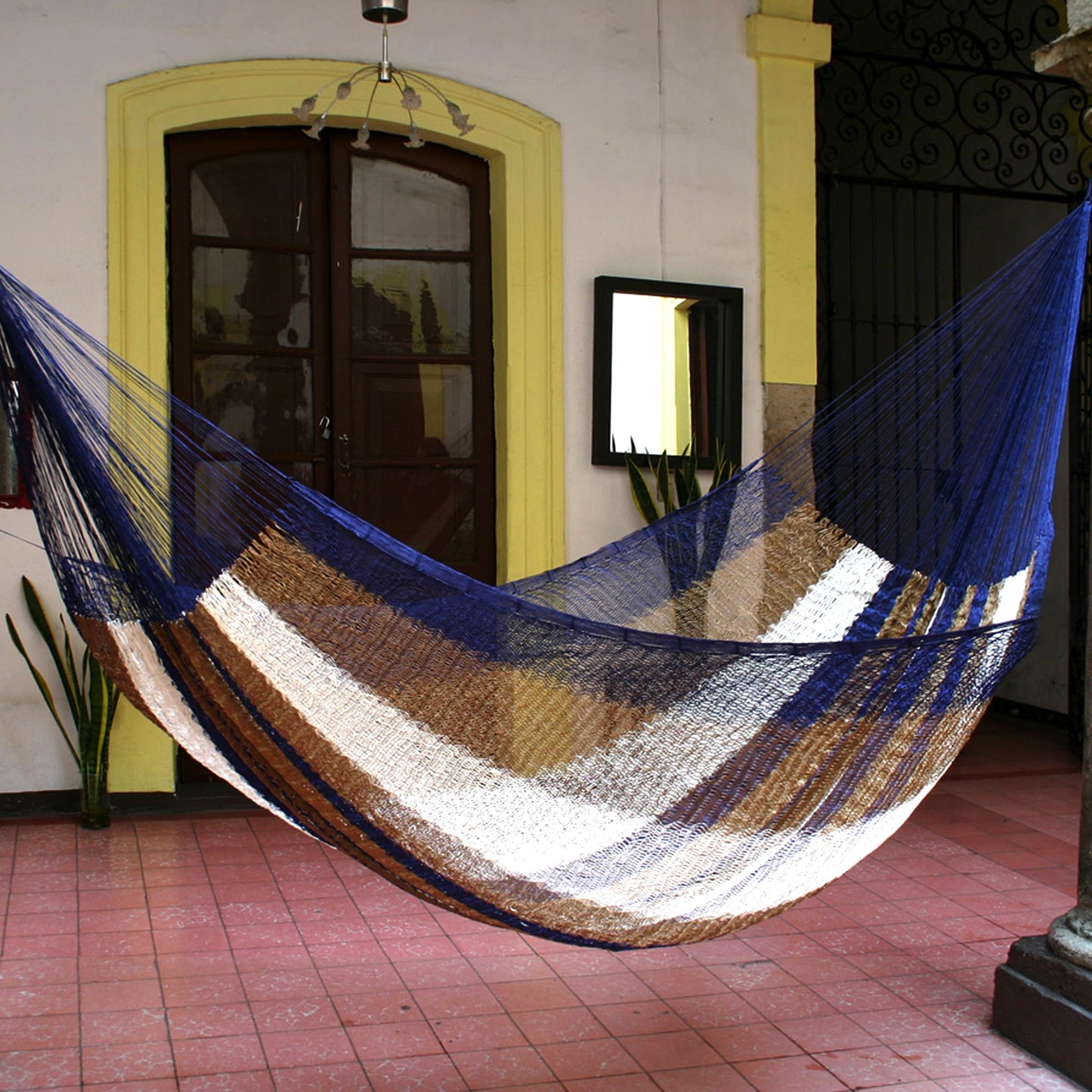 Atlantis Hand Made Striped Mayan Hammock (Double)