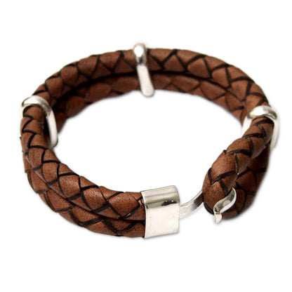 Leather Men's Wristband